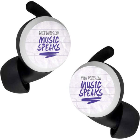 When Words Fail Music Speaks Google Pixel Buds Skin
